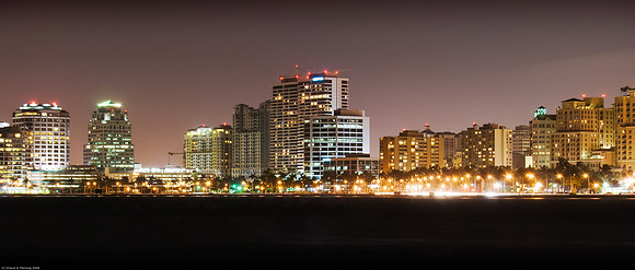 West Palm Beach Skyline