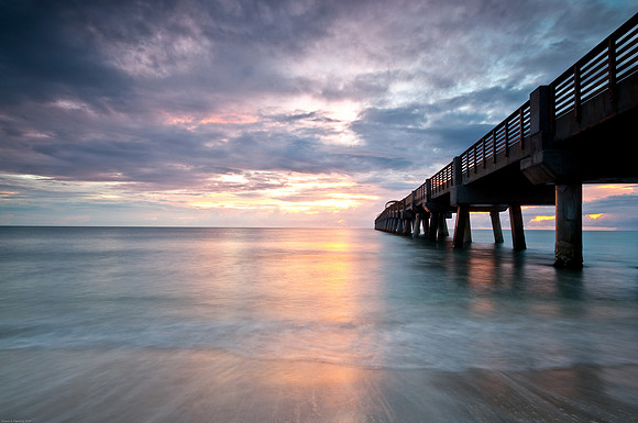 Lake Worth Pier at Sunrise