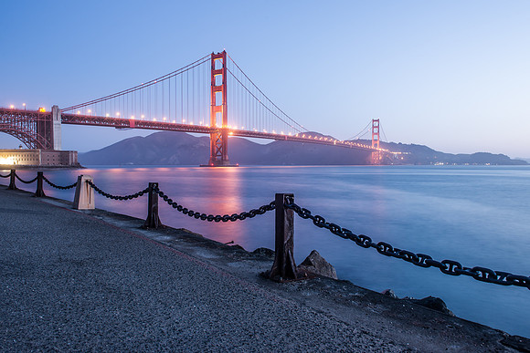 Golden Gate at Sunrise