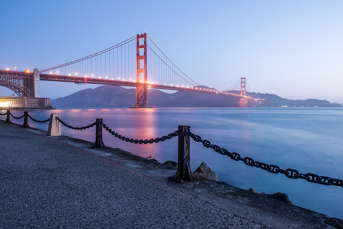 Golden Gate at Sunrise