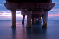 Under Lake Worth Pier